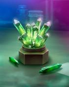 Glowing Crystals Mad Scientist Lab Badge