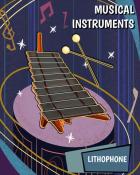 Lithophone Musical Instruments Badge - Poppit! Party