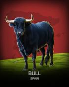 Mahjong Sanctuary Bull National Animals Badge