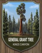 Mahjong Safari HD Kings Canyon General Grant Tree National Parks Badge