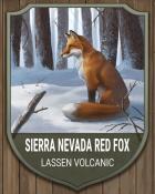 Spades HD Lassen Volcanic Nevada Red Fox National Parks Badge