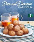 Shuku Shuku Pies and Desserts Badge - Mahjong Safari HD