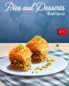 Baklava Pies and Desserts Badge - Spades HD