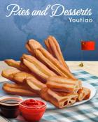 Youtiao Pies and Desserts Badge - First Class Solitaire HD