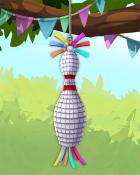 Mahjong Garden HD Bowling Pin Pogo Pinatas Badge
