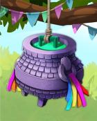 Jungle Gin HD Cauldron Pogo Pinatas Badge