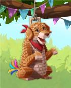 Poppit! Bingo Oscar Pogo Pinatas Badge