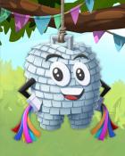 World Class Solitaire HD Toothie Pogo Pinatas Badge