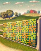 Spades HD Jack in the Box Quilting Square Badge