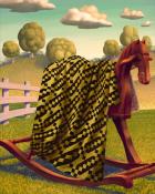 Mahjong Safari HD Jacob's Ladder Quilting Square Badge