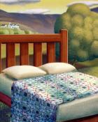 Mahjong Safari HD Medieval Walls Quilting Square Badge