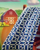 First Class Solitaire HD Odds and Ends Quilting Square Badge