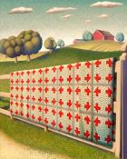 World Class Solitaire HD Ruins of Jericho Quilting Square Badge