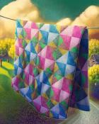 Mahjong Sanctuary Southern Belle Quilting Square Badge