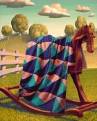 Canasta HD Three Patch Quilting Square Badge