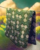 Jungle Gin HD Whirlwind Quilting Square Badge