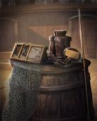 Wheel of Fortune: Pogo Edition Fishing Gear Ships Ahoy Badge