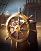 MONOPOLY Sudoku Ship's Wheel Ships Ahoy Badge