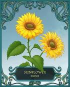 Mahjong Garden HD Kansas State Flowers Badge