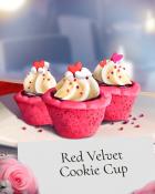 Velvet Cookie Cupcake Sweets for My Sweet Badge - Canasta HD