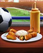 Word Whomp HD Jalapeno Poppers Tailgating Foods Badge