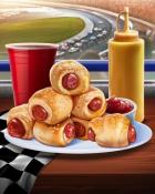 MONOPOLY Sudoku Pigs in a Blanket Tailgating Foods Badge