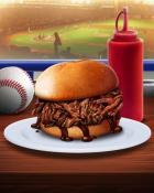 Jungle Gin HD Pulled Pork Sandwiches Tailgating Foods Badge
