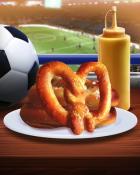 Spades HD Soft Pretzels Tailgating Foods Badge