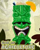 Ceramic God of Agriculture Badge - Word Whomp HD
