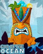 Wooden Ocean God Badge - First Class Solitaire HD