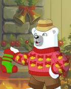 Stocking Bearnard Ugly Sweaters Badge