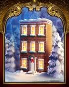 Jungle Gin HD Symmetrical Brownstone Victorian Village Badge