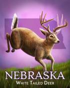 Spades HD Nebraska White-Tailed Deer Wild America Badge