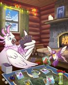 Play Board Games Winter Activities Badge - Mahjong Safari HD