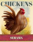 Mahjong Garden HD Serama Chickens Badge