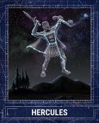 First Class Solitaire HD Hercules Constellations Badge