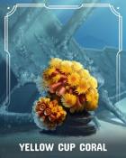 First Class Solitaire HD Yellow Cup Corals Badge