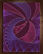 Dice City Roller HD Elegant Spirals Nail and String Art Badge