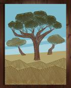 Jungle Gin HD Dry Landscape Nail and String Art Badge