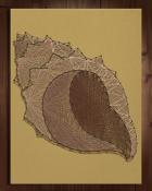 Quinn's Aquarium Seashell Nail and String Art Badge