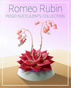 Romeo Rubin Succulent Badge - Spades HD