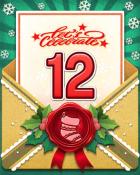 Joyful Holiday 12 Badge - Poppit! Party