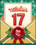 Joyful Holiday 17 Badge - Jet Set Solitaire