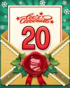 Joyful Holiday 20 Badge - Pogo Daily Sudoku