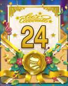 Joyful Holiday 24 Badge - Quinn's Aquarium