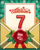 Joyful Holiday 7 Badge - Poppit! Bingo