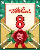 Joyful Holiday 8 Badge - Yahtzee! Wild