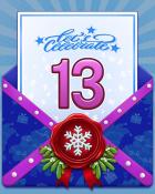 New Year Celebration 13 Badge