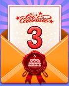 Pogo 24th Birthday Cake 3 Badge - Quinn's Aquarium