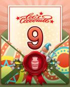 Solitaire Blitz Pottery Painting Party 9 Badge